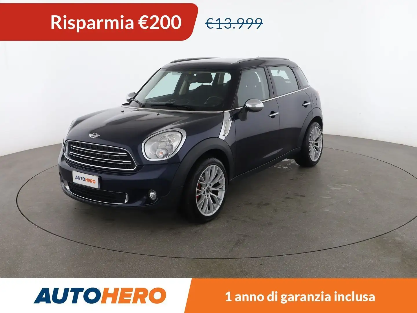 MINI One D Countryman One D Bleu - 1