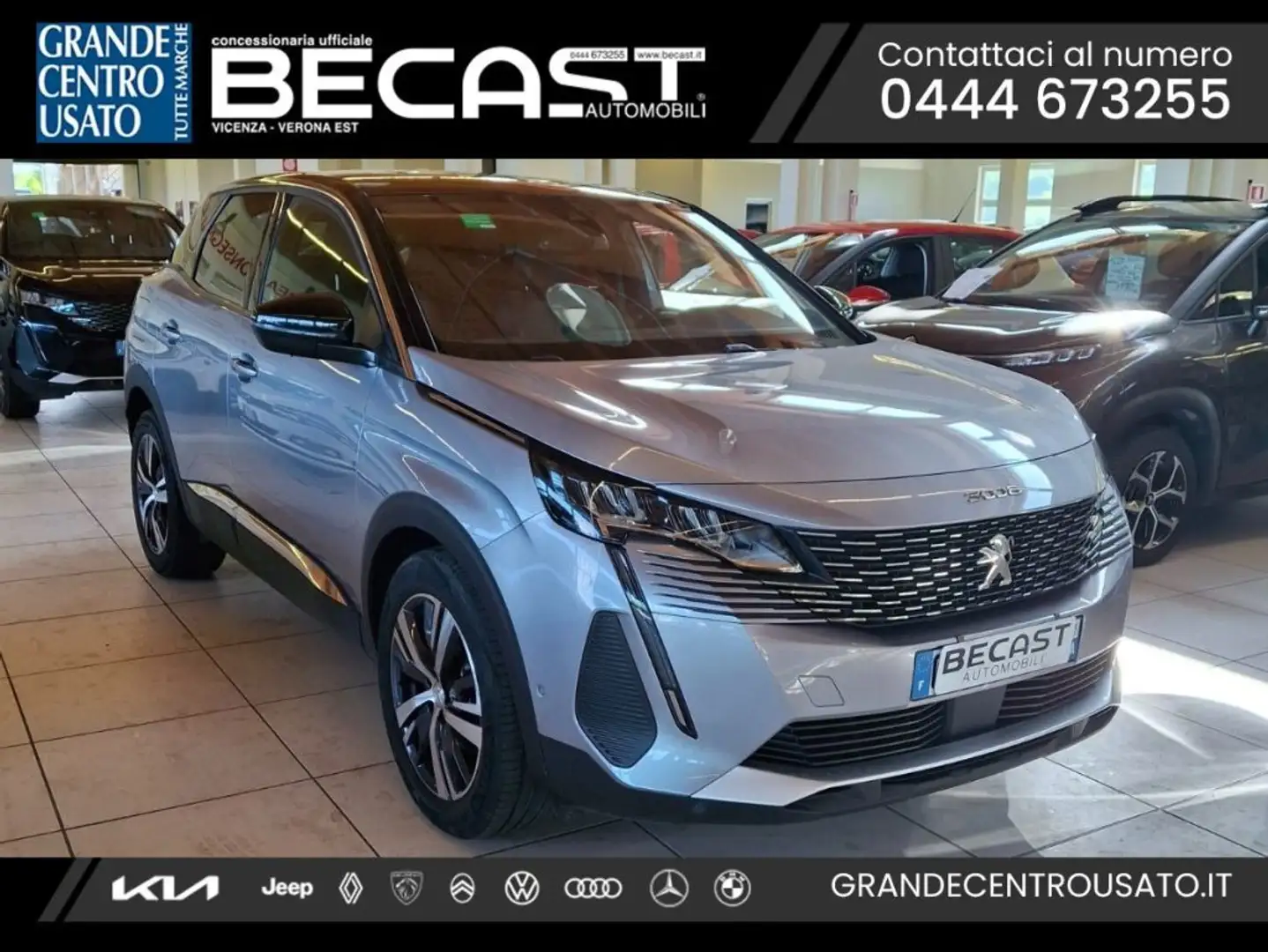 Peugeot 3008 PureTech Turbo 130 S&S Allure Pack - PROMO KASKO73 Grigio - 1