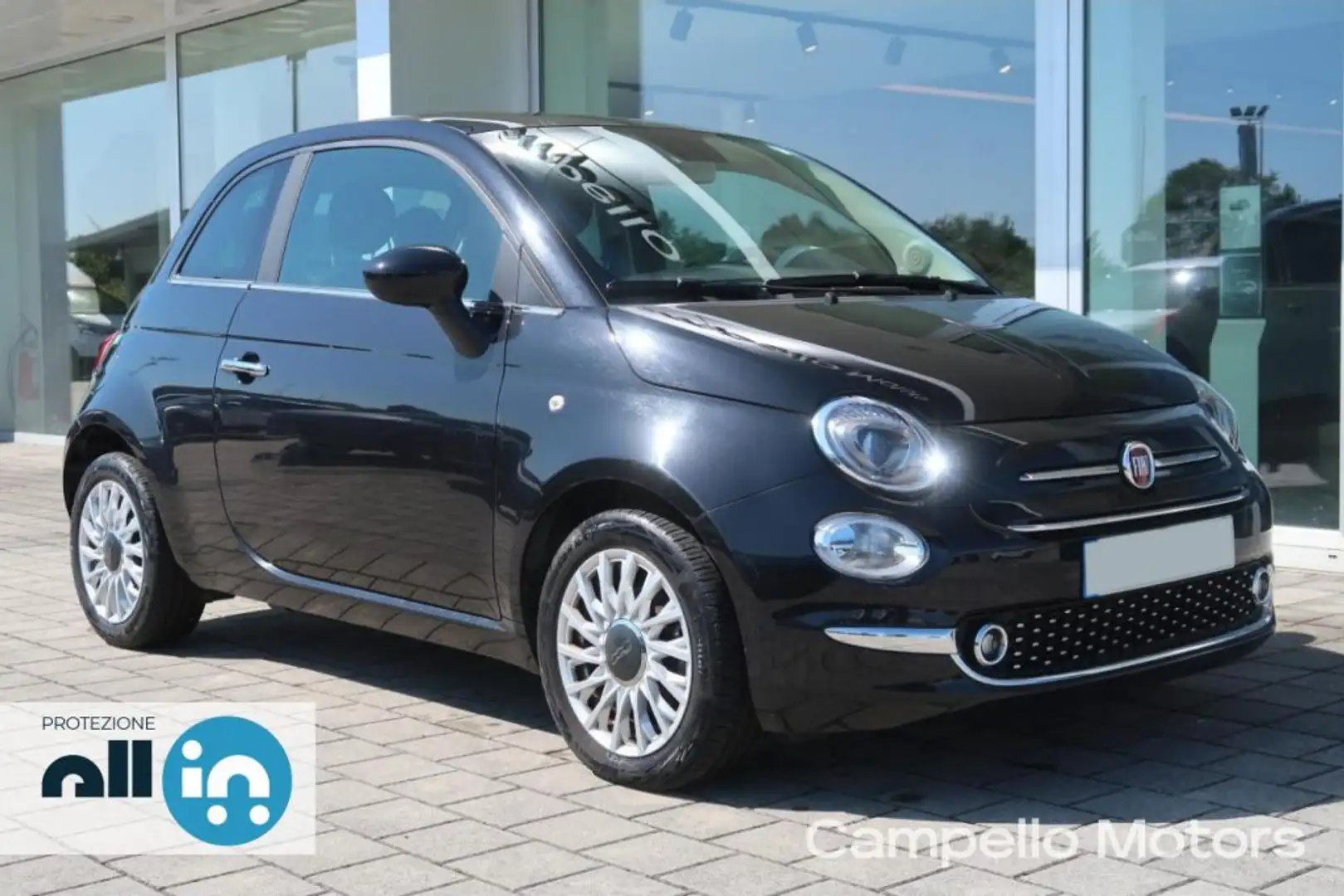 Fiat 500 500 1.0 70cv Hybrid Dolcevita Czarny - 1