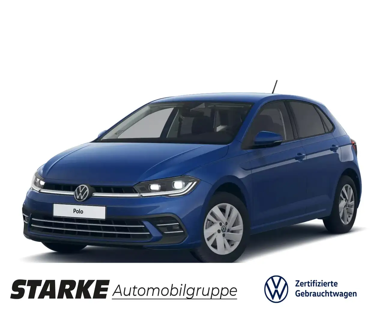 Volkswagen Polo 1.0 TSI DSG Style Blau - 1