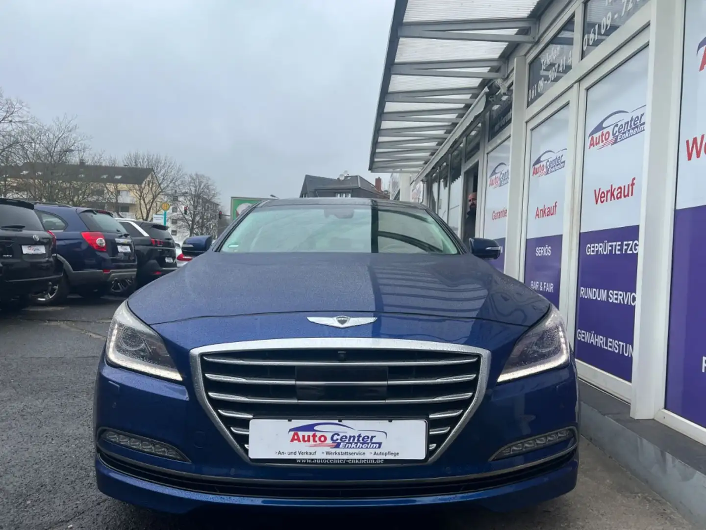 Hyundai Genesis 3.8 V6 GDi *Vollausstattung* Albastru - 2