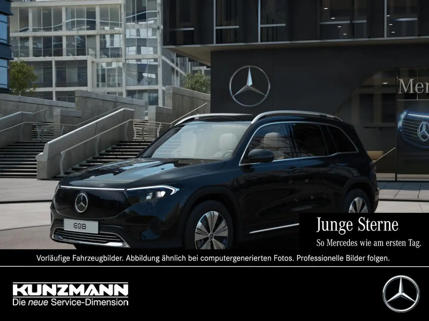 Mercedes-Benz EQB 300 4M Progressive MBUX Navi-Prem. Kamera Schwarz - 1