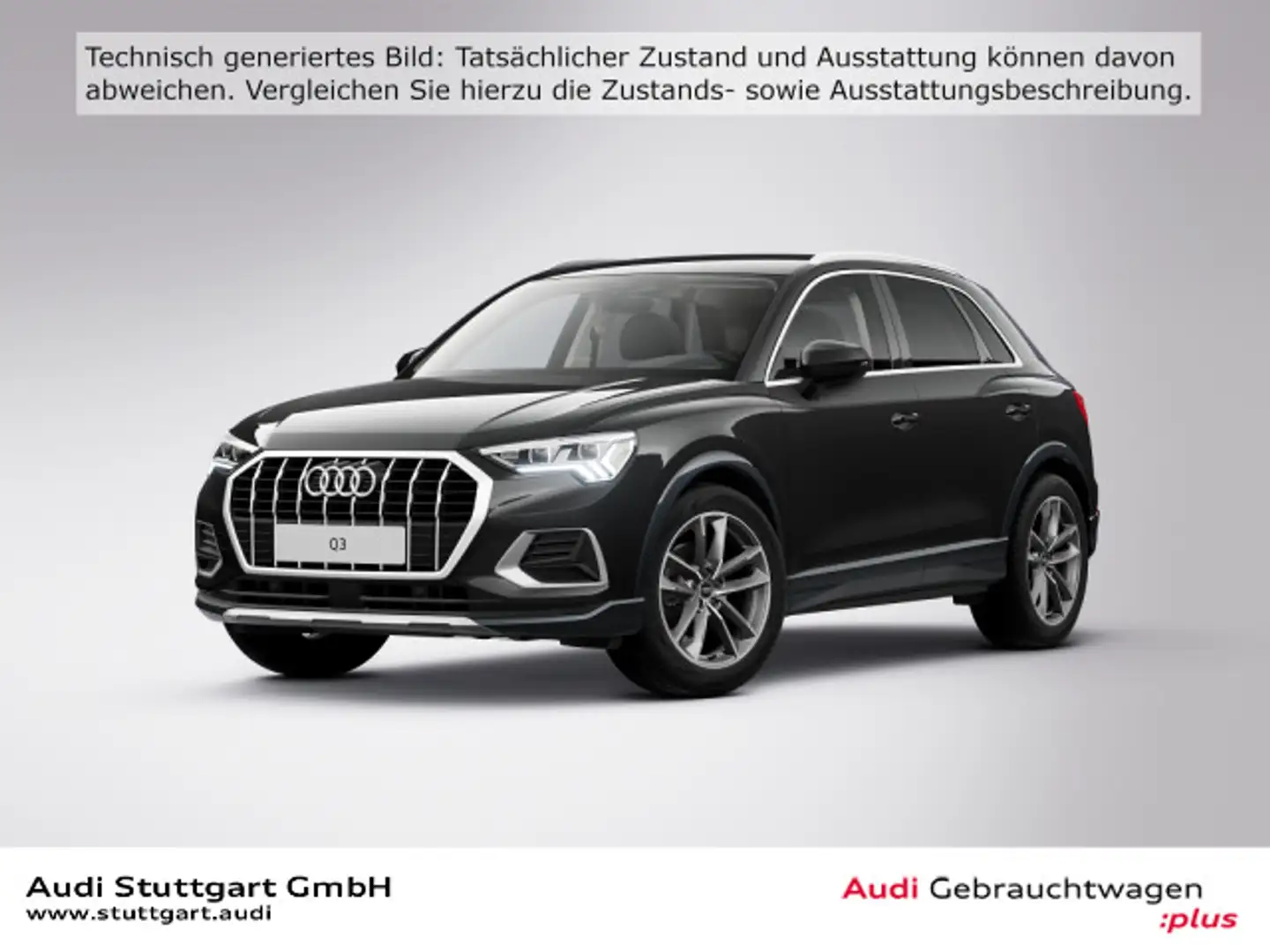 Audi Q3 advanced 35 TFSI S tronic Schwarz - 1