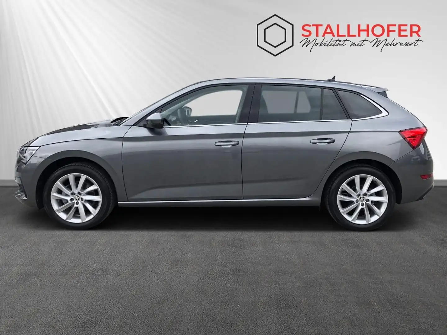Skoda Scala Style AHK NAVI SHZ LED Kessy PDC Kamera Gris - 2