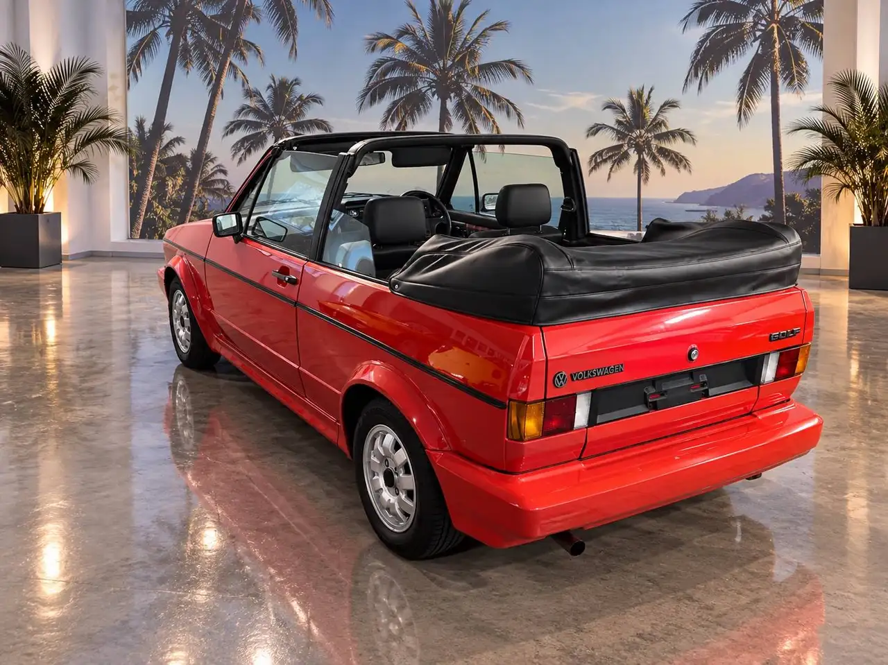 Volkswagen Golf Cabriolet one of one VW GOLF GLI CABRIOLET auf höchsten Niveau aufwendig restauriert Rechtslenker Unikat, foto 4