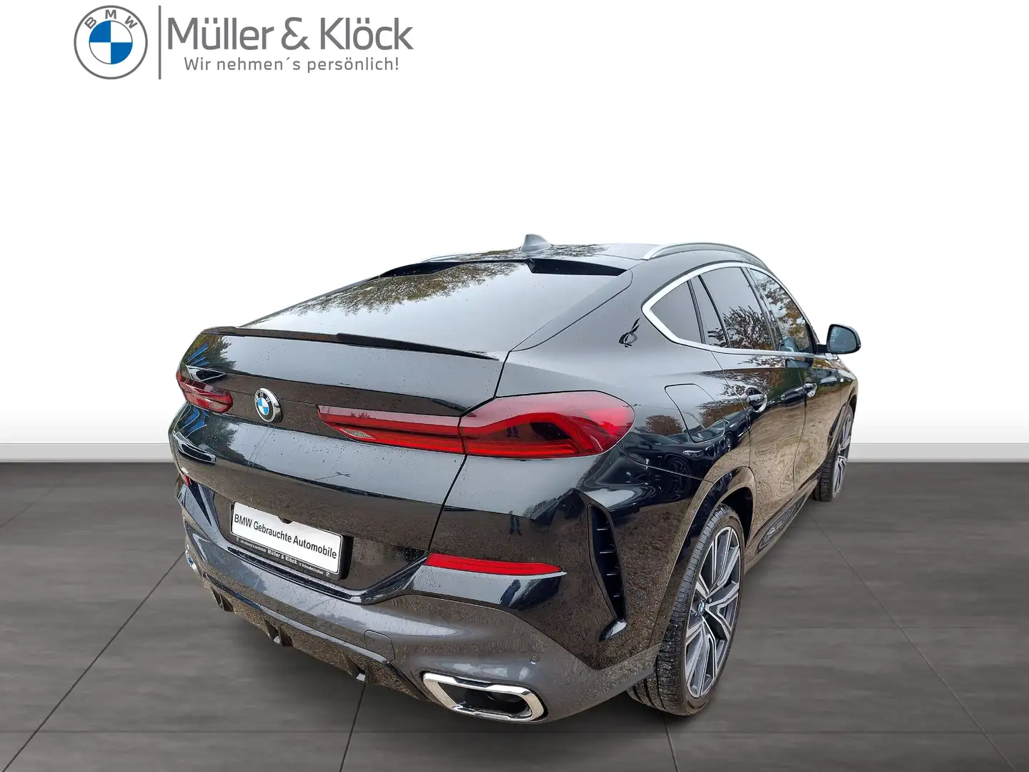 BMW X6 xDrive40d M Sportpaket Head-Up HK HiFi DAB Negro - 2