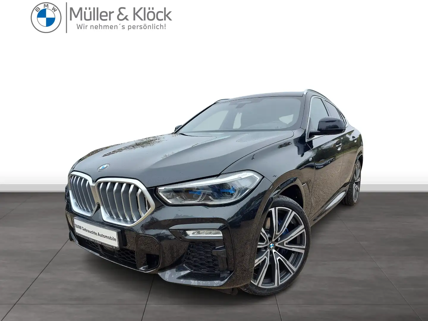 BMW X6 xDrive40d M Sportpaket Head-Up HK HiFi DAB Negro - 1