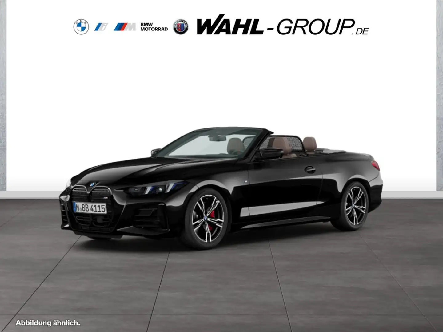 BMW 440 M440i xDrive CABRIO M SPORT PRO STANDHZG LEDER  AC Schwarz - 1