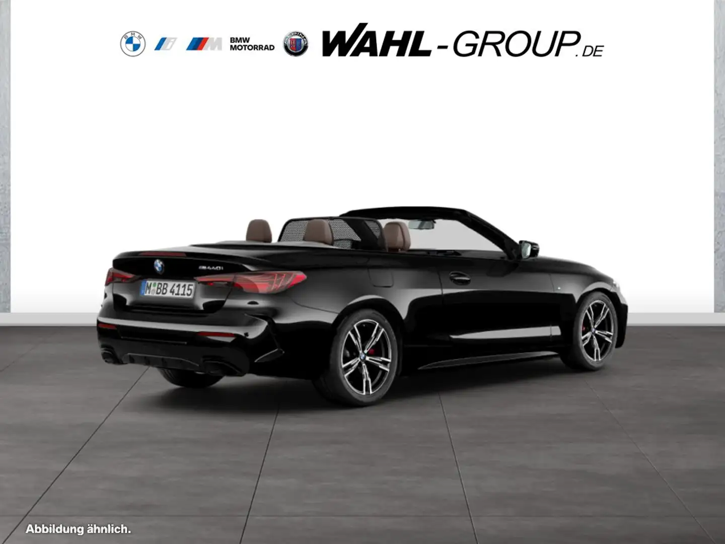 BMW 440 M440i xDrive CABRIO M SPORT PRO STANDHZG LEDER  AC Schwarz - 2
