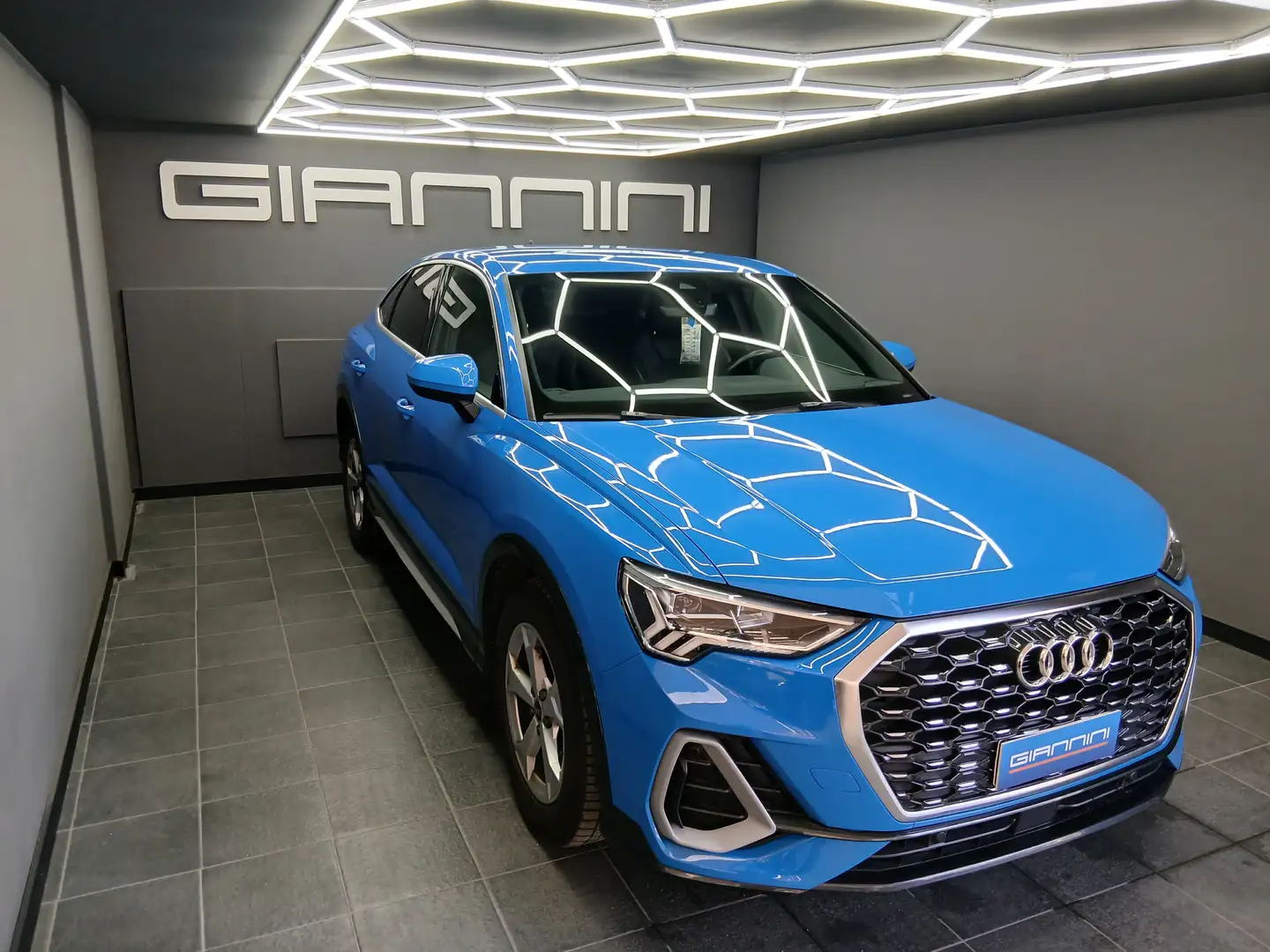 Audi Q3 Q3 Sportback 35 2.0tdi s line edition s-tronic Blau - 2