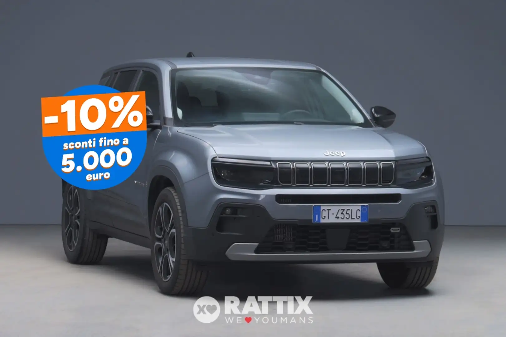 Jeep Avenger 1.2 Turbo 100CV Summit Grigio - 1