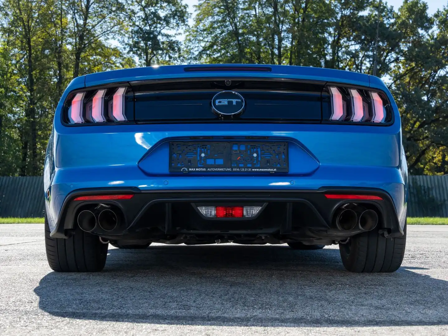 Ford Mustang Mustang 5,0 Ti-VCT V8 GT Cabrio Aut. GT Blau - 2