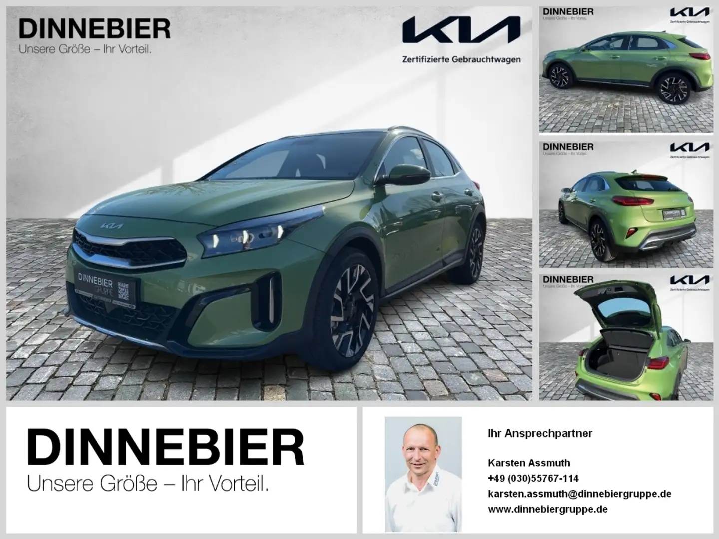 Kia XCeed 1.5T Spirit LED+Kamera+Navigation+SHZ Verde - 1
