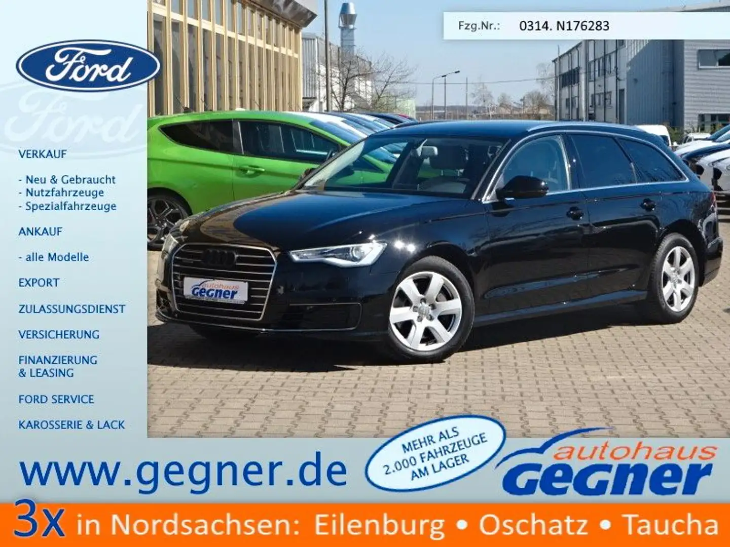 Audi A6 Avant 272PS Autm. quattro AHK Business Plus Schwarz - 1