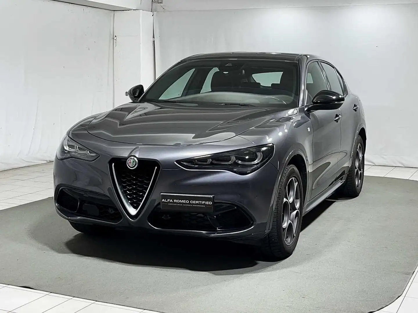 Alfa Romeo Stelvio 2.2 Turbodiesel 210 CV AT8 Q4 Ti Szary - 1