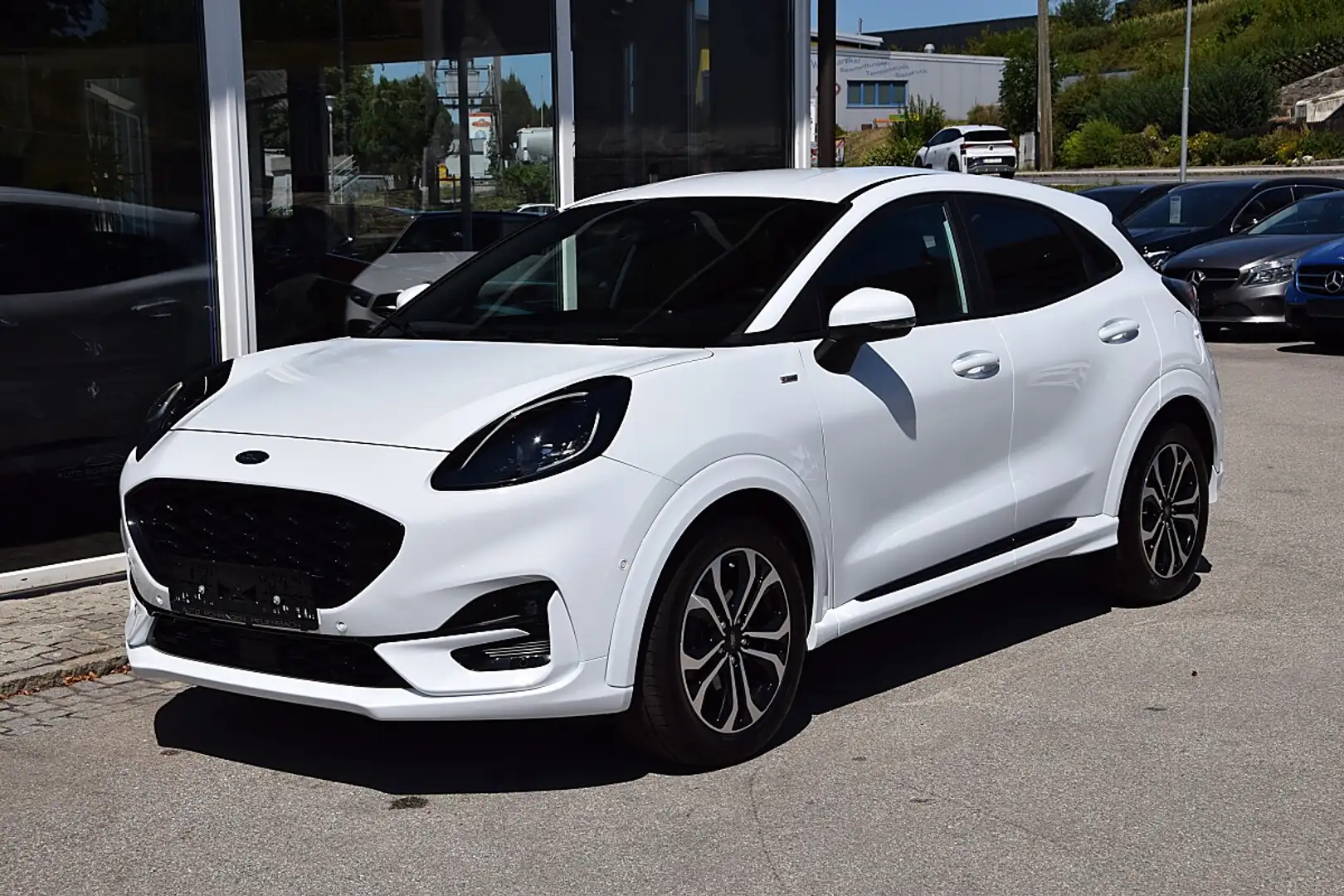 Ford Puma 1.0 EcoBoost Mild Hybrid Weiß - 2