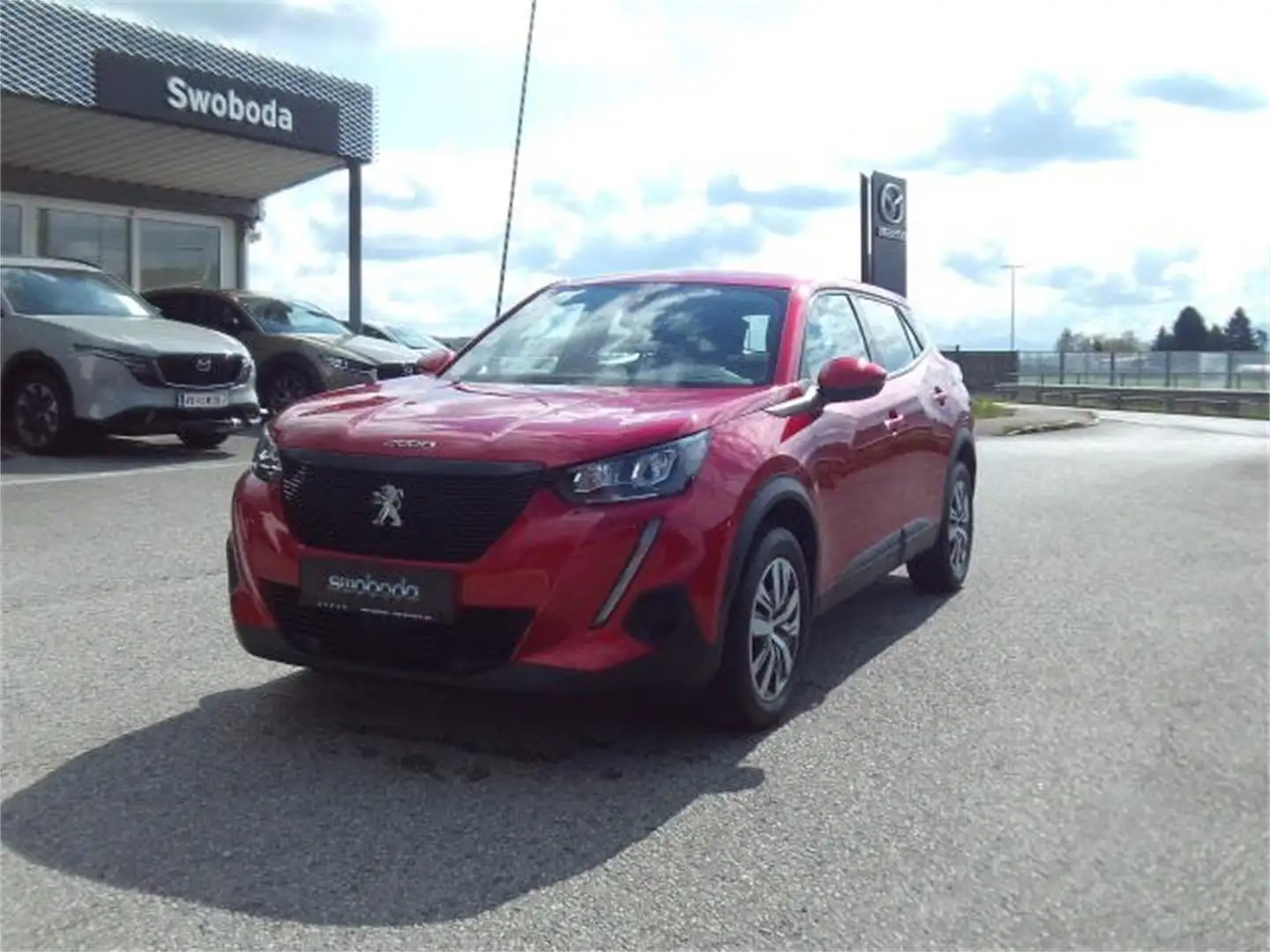 Peugeot 2008 BlueHDi 100 S&S Active 6-Gang-Manuell Rot - 2