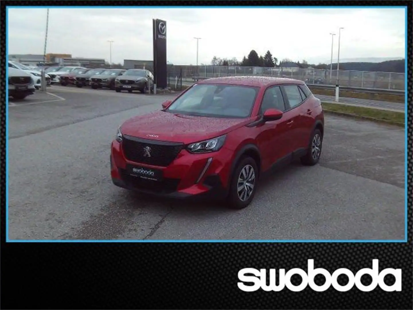 Peugeot 2008 BlueHDi 100 S&S Active 6-Gang-Manuell Rot - 1