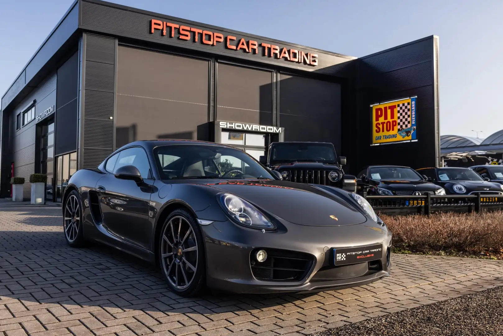 Porsche Cayman S 3.4 PDK 981, 325pk, Chrono, 18-wegs, PASM, Stoel Gris - 1