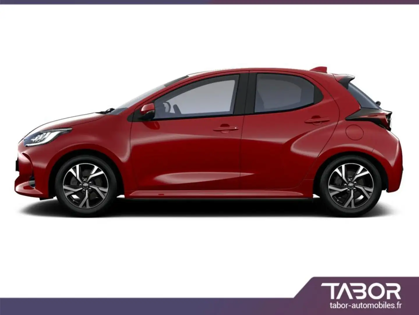 Toyota Yaris 1.5 HEV 116 ACC SHZ Cam LED Rouge - 2