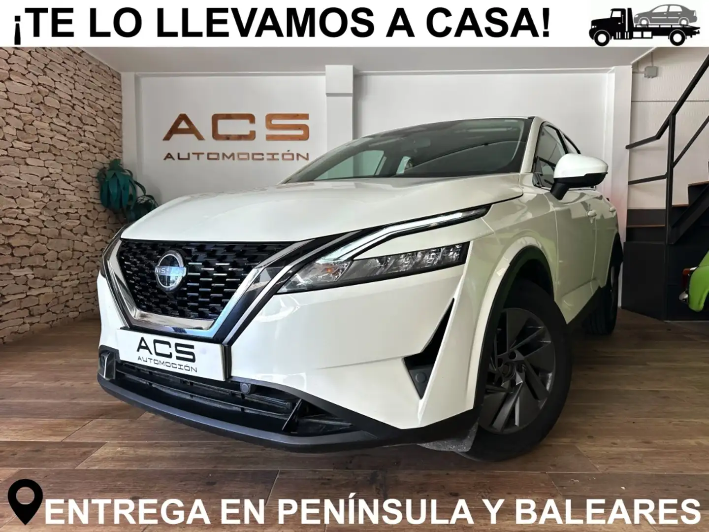 Nissan Qashqai 1.3 DIG-T mHEV 12V Acenta 4x2 Aut. 116kW Blanco - 1