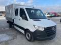 Mercedes-Benz Sprinter 215 CDI DoKa Pritsche Plane L2 *MBUX*Navi*AHK Blanc - thumbnail 3