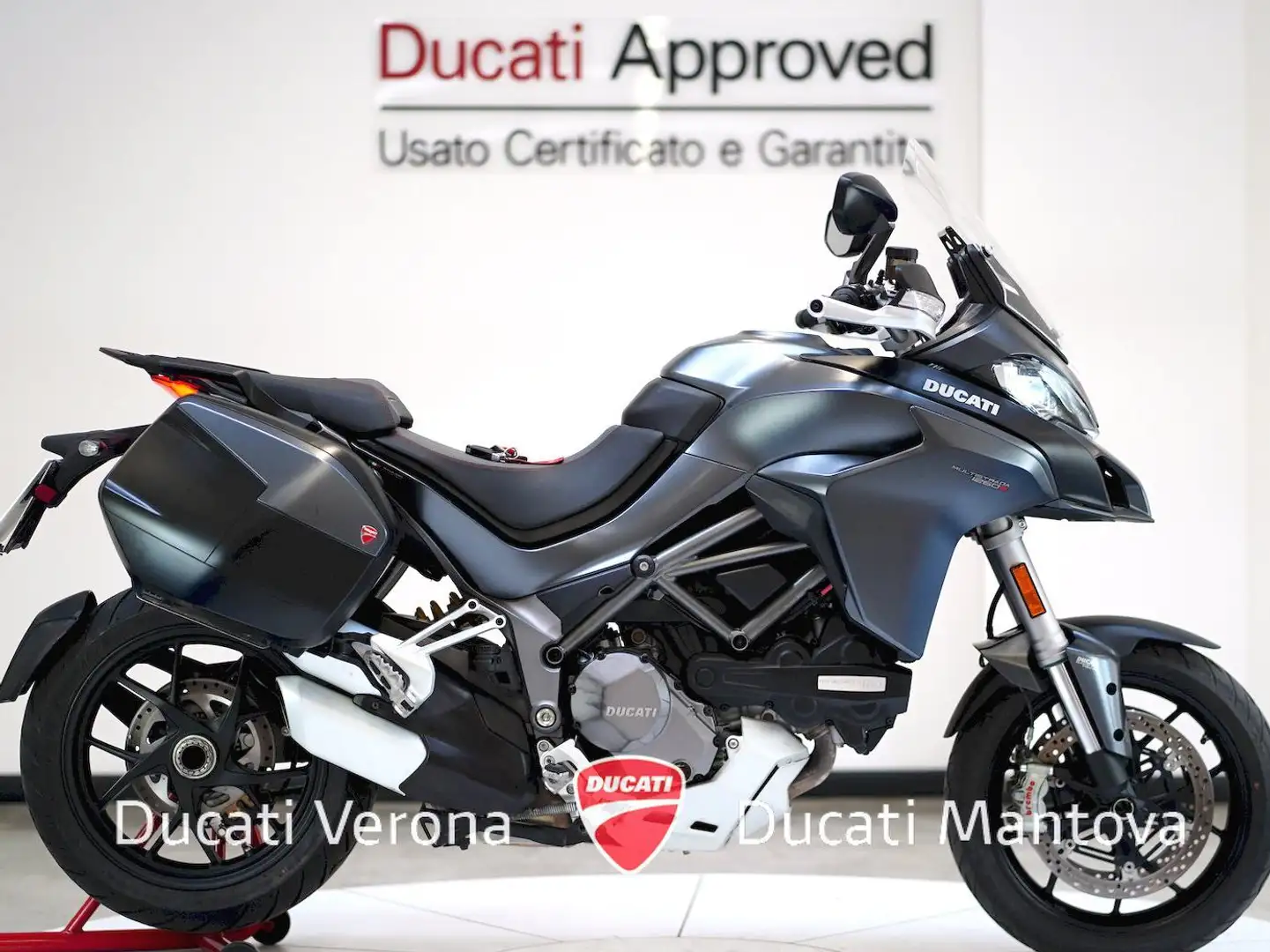 Ducati Multistrada 1260 Multistrada 1260 S Touring + urban pack Gris - 1