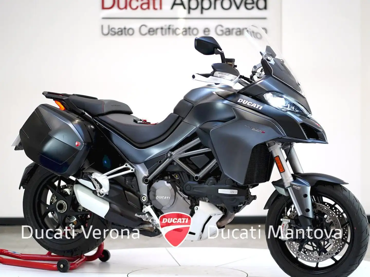 Ducati Multistrada 1260 Multistrada 1260 S Touring + urban pack Gris - 2
