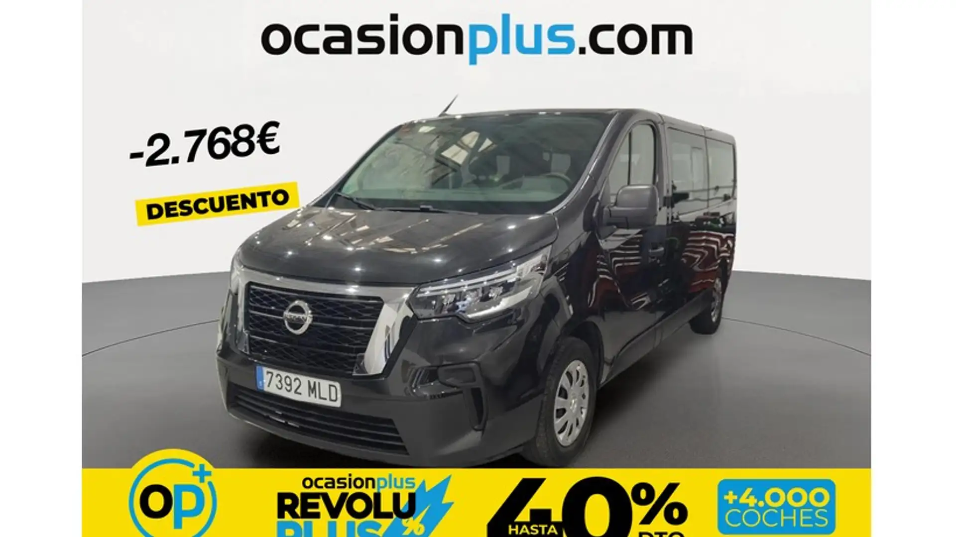 Nissan Primastar Combi 9 2.0dCi S&S L2H1 1T GO 150 Negro - 1