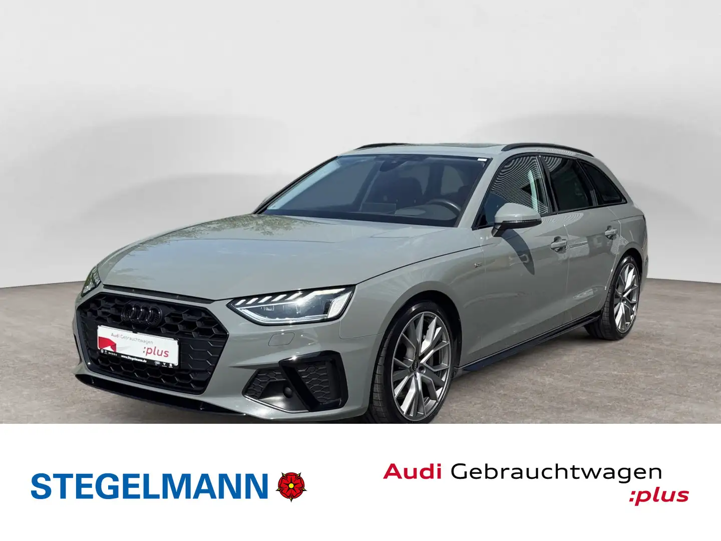Audi A4 50 TDI qu. Tiptr. S-Line *AHK*Pano*LED* Grau - 1