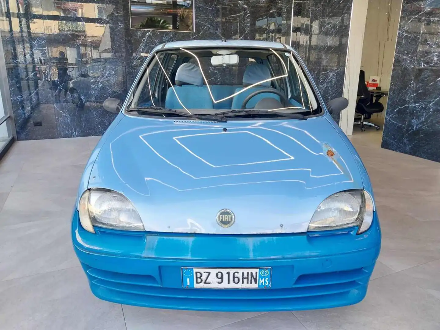 Fiat Seicento 1.1i cat SX Bleu - 1