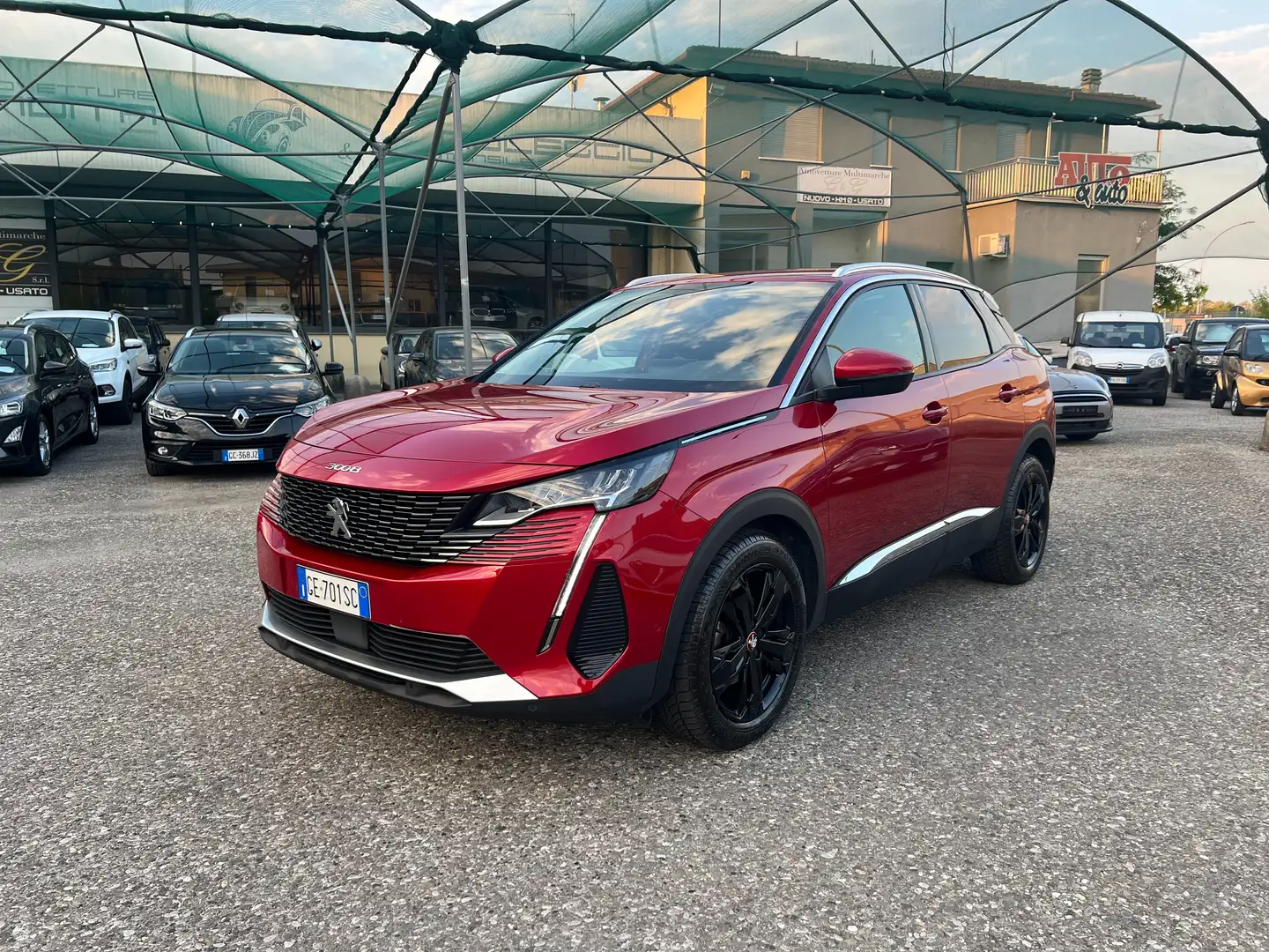 Peugeot 3008 3008 1.5 bluehdi Allure Pack s Rosso - 1