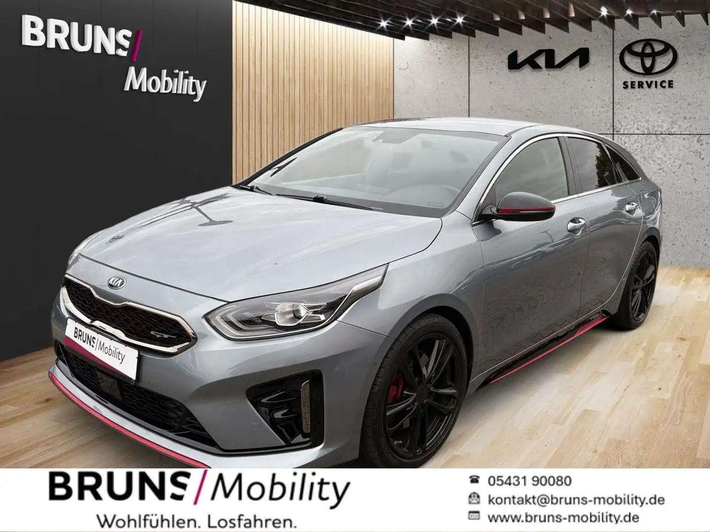 Kia ProCeed / pro_cee'd 1.6 TGDI Automatik Gümüş rengi - 1