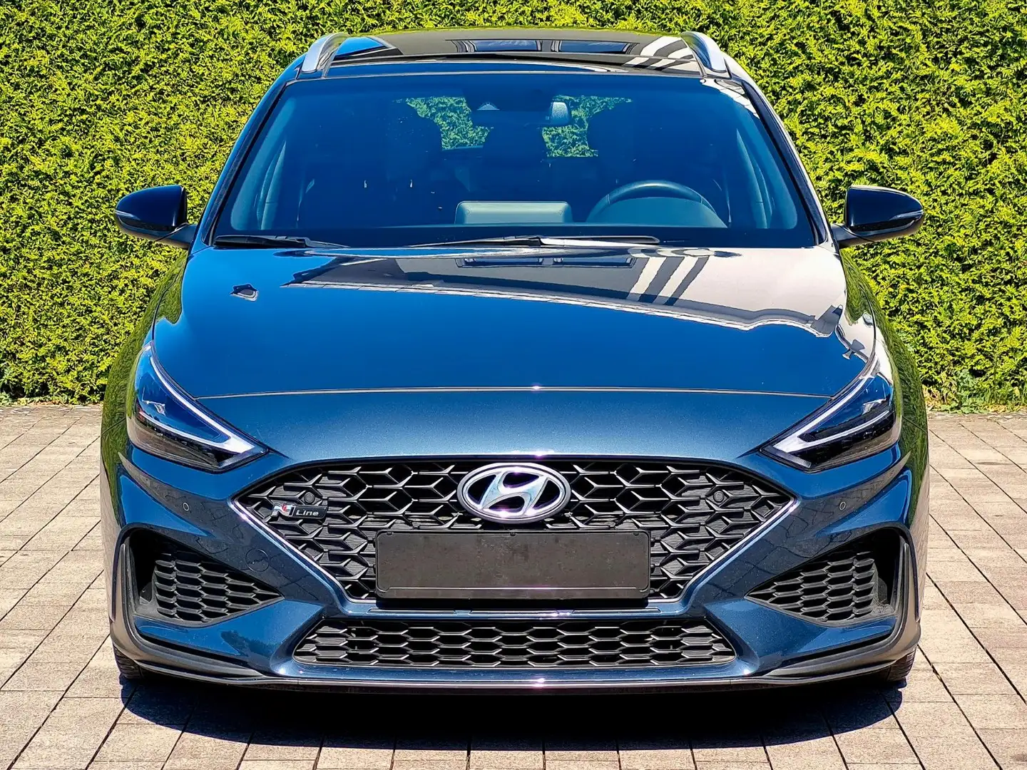 Hyundai i30 cw N Line Mild-Hybrid *N-LINE, Panorama* Blau - 2
