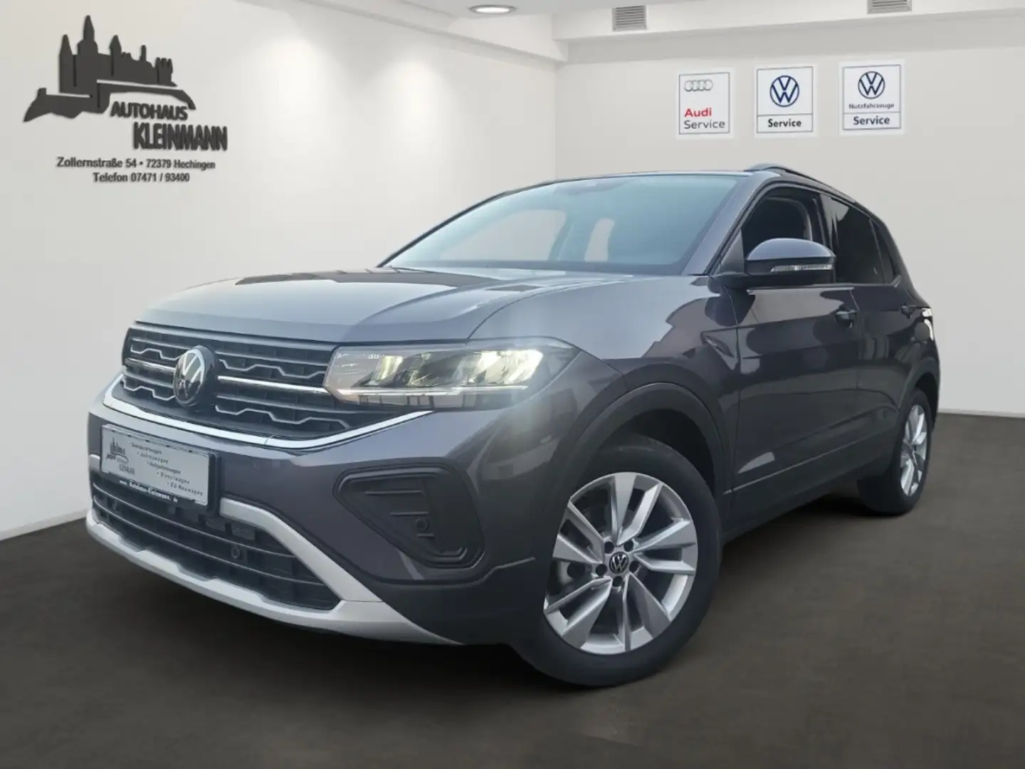 Volkswagen T-Cross EU6e 1.0 TSI 85 kW Life KLIMA ALU Sitzheizung, LED Grau - 1