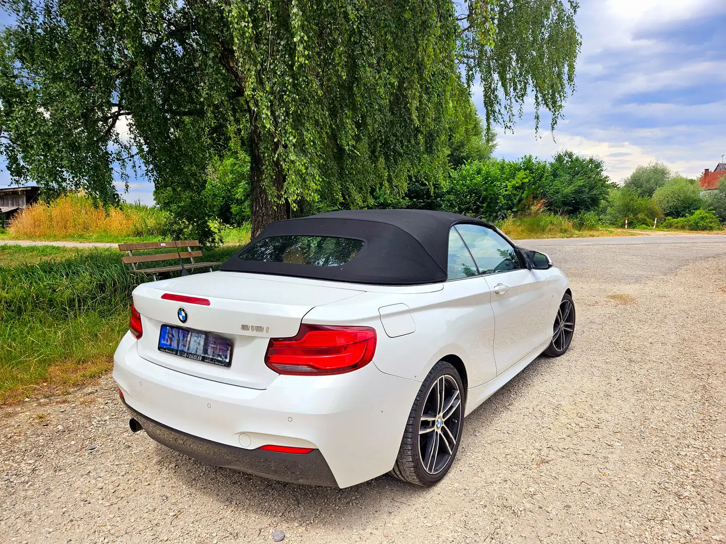 BMW 218 218i Cabrio M Paket Alb - 2