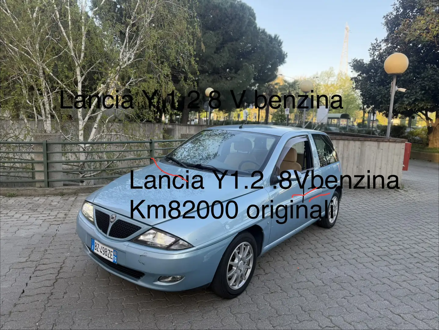 Lancia Y 1.2 8v Elefantino Blu c/airbag Km82000 - 1