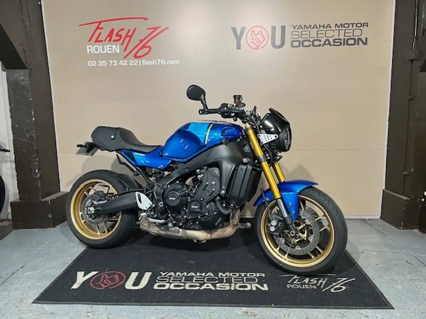 Yamaha XSR 900 Bleu - 1