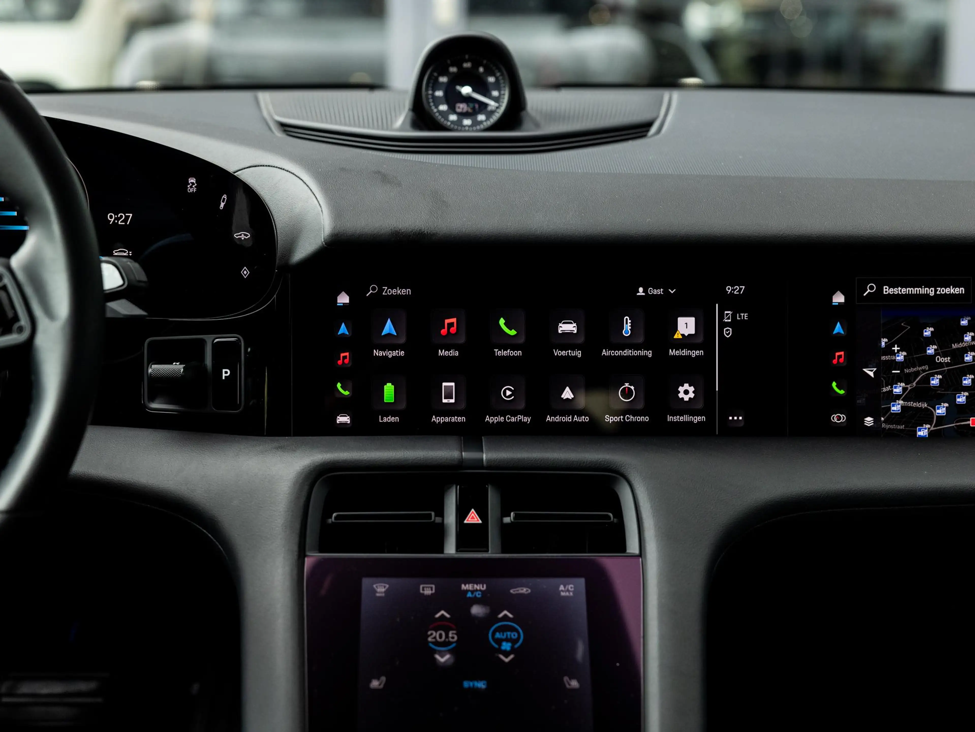 Porsche Taycan Sport Turismo 79 kWh | PANORAMA | PTS COLOR BLACK — photo 14