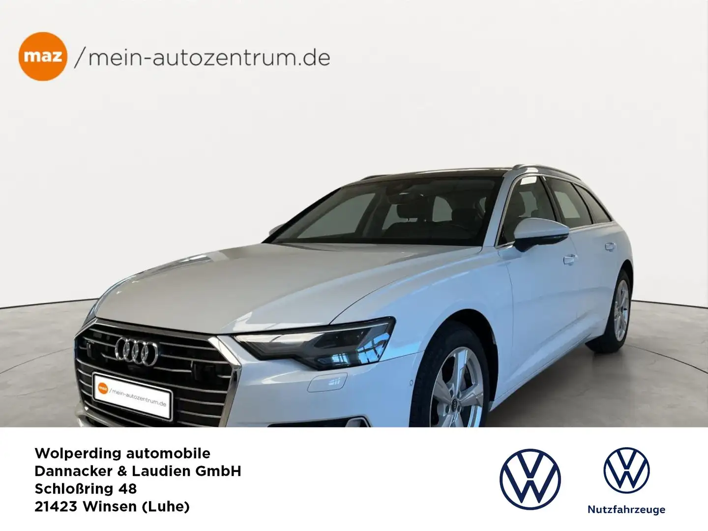 Audi A6 Avant 40 TDI S-tronic sport Navi LED Klima Weiß - 1
