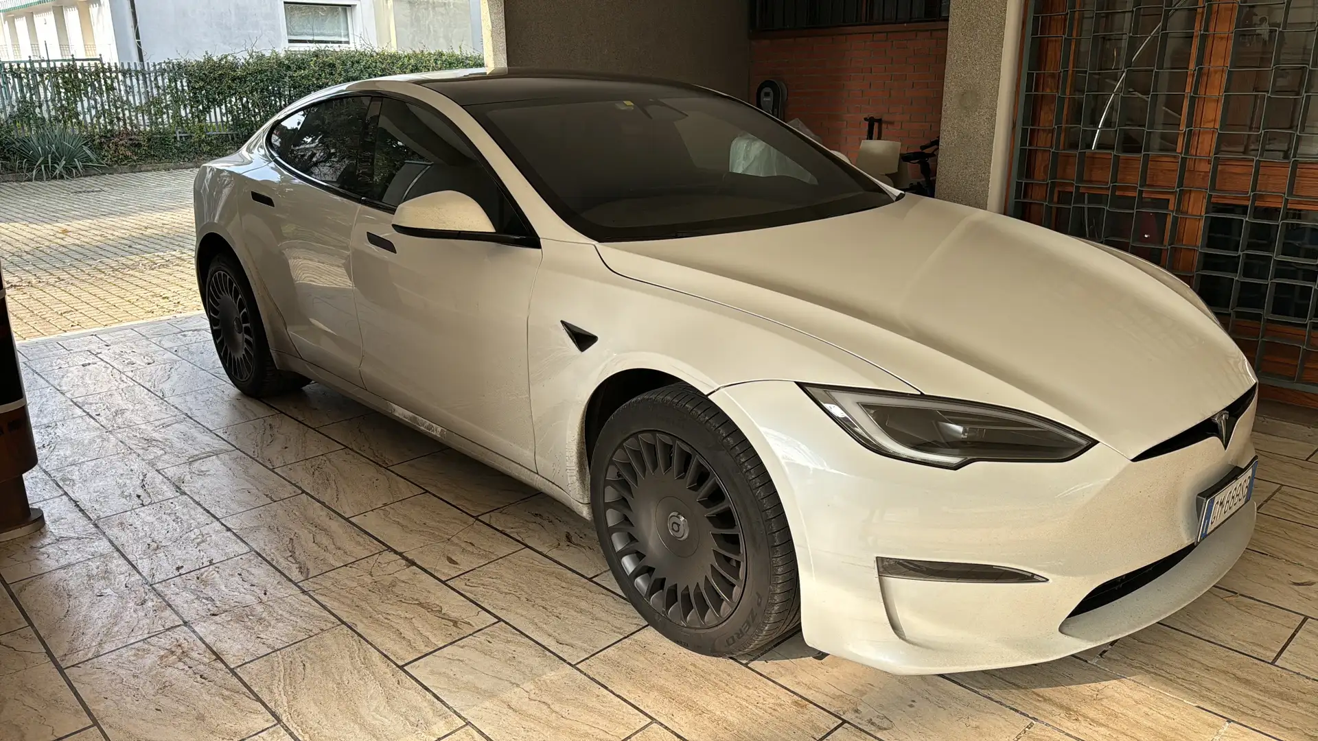 Tesla Model S Model S Dual Motor Long Range awd Bianco - 1