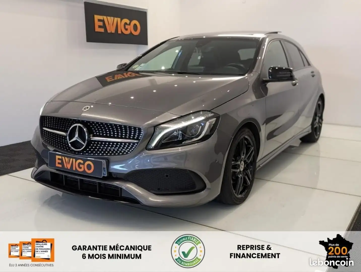 Mercedes-Benz A 180 Mercedes 180 CDI 110ch BLUEEFFICIENCY FASCINATION 7G-DCT Grau - 1