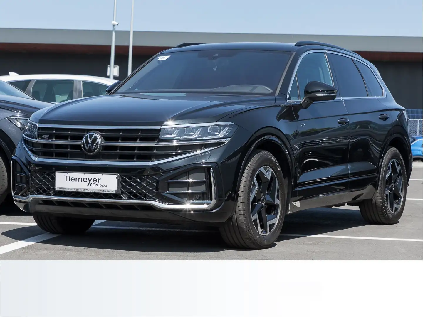 Volkswagen Touareg 3.0 TDI R-LINE NEUES MOD LUFT VOLL NP112 Schwarz - 2
