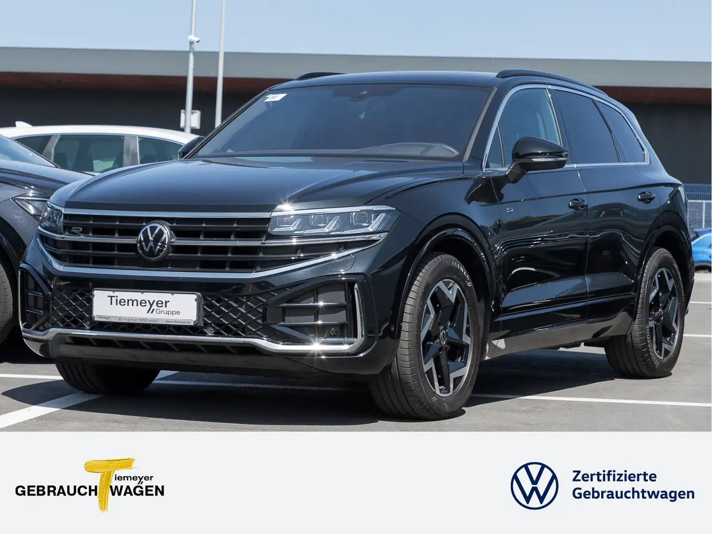 Volkswagen Touareg 3.0 TDI R-LINE NEUES MOD LUFT VOLL NP112 Schwarz - 1