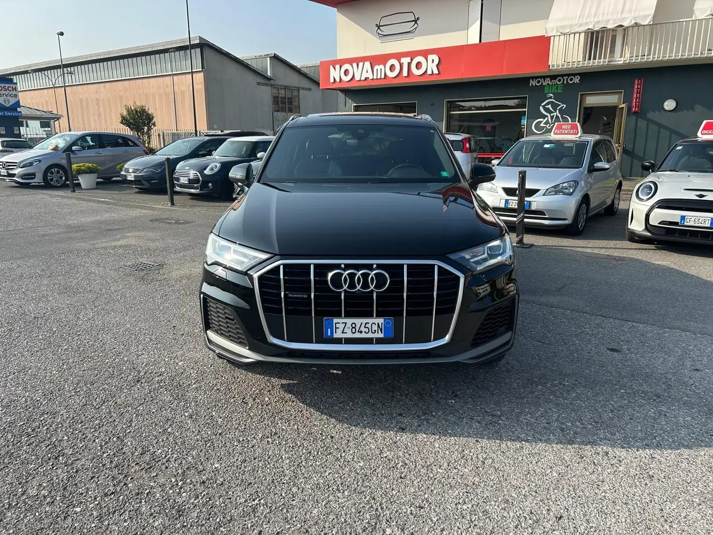 Audi Q7 Q7 50 3.0 tdi mhev S-LINE quattro  7posti Nero - 2