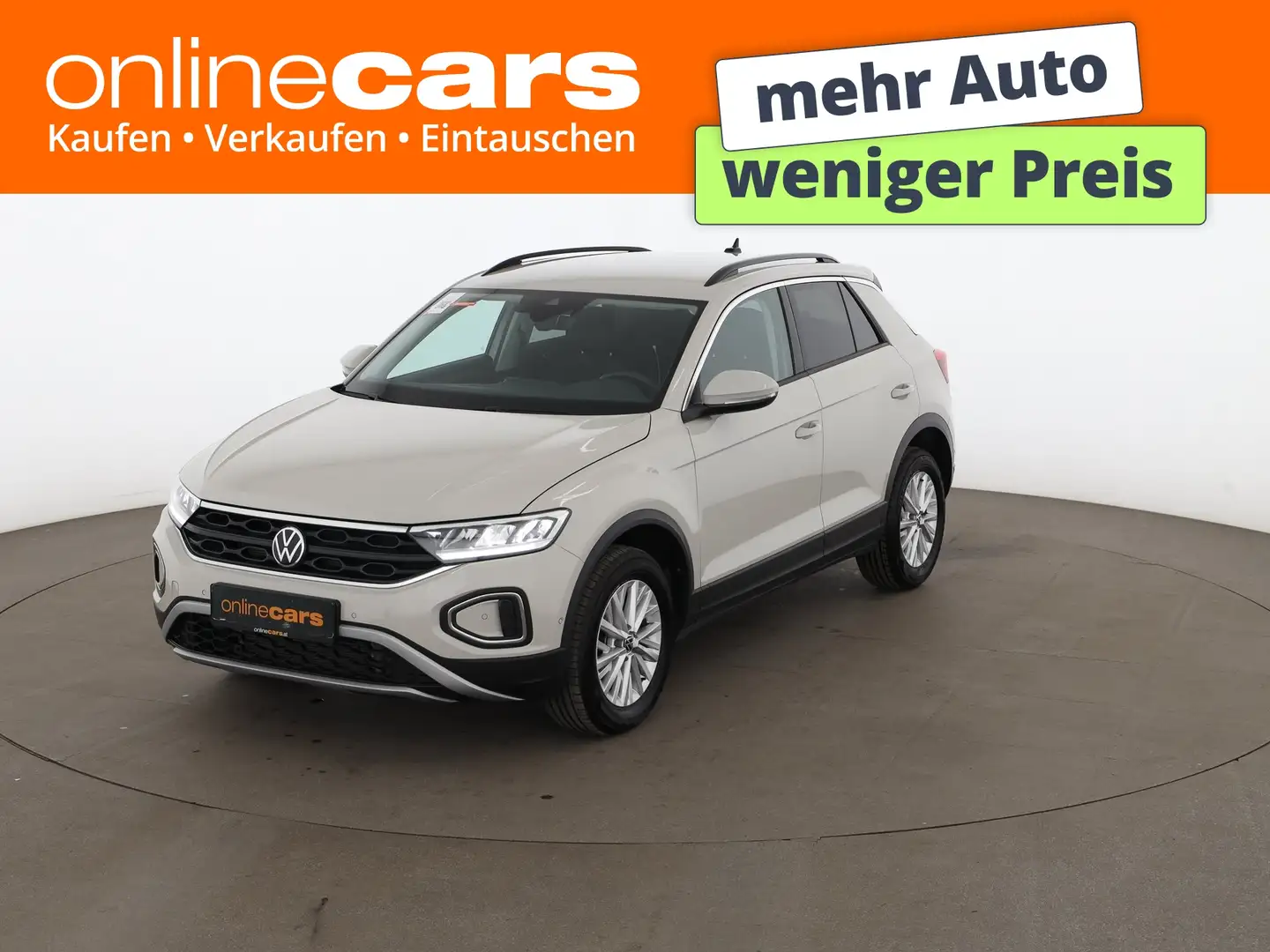 Volkswagen T-Roc 2.0 TDI Life Aut LED RADAR NAVI SITZHZG PDC Grau - 1