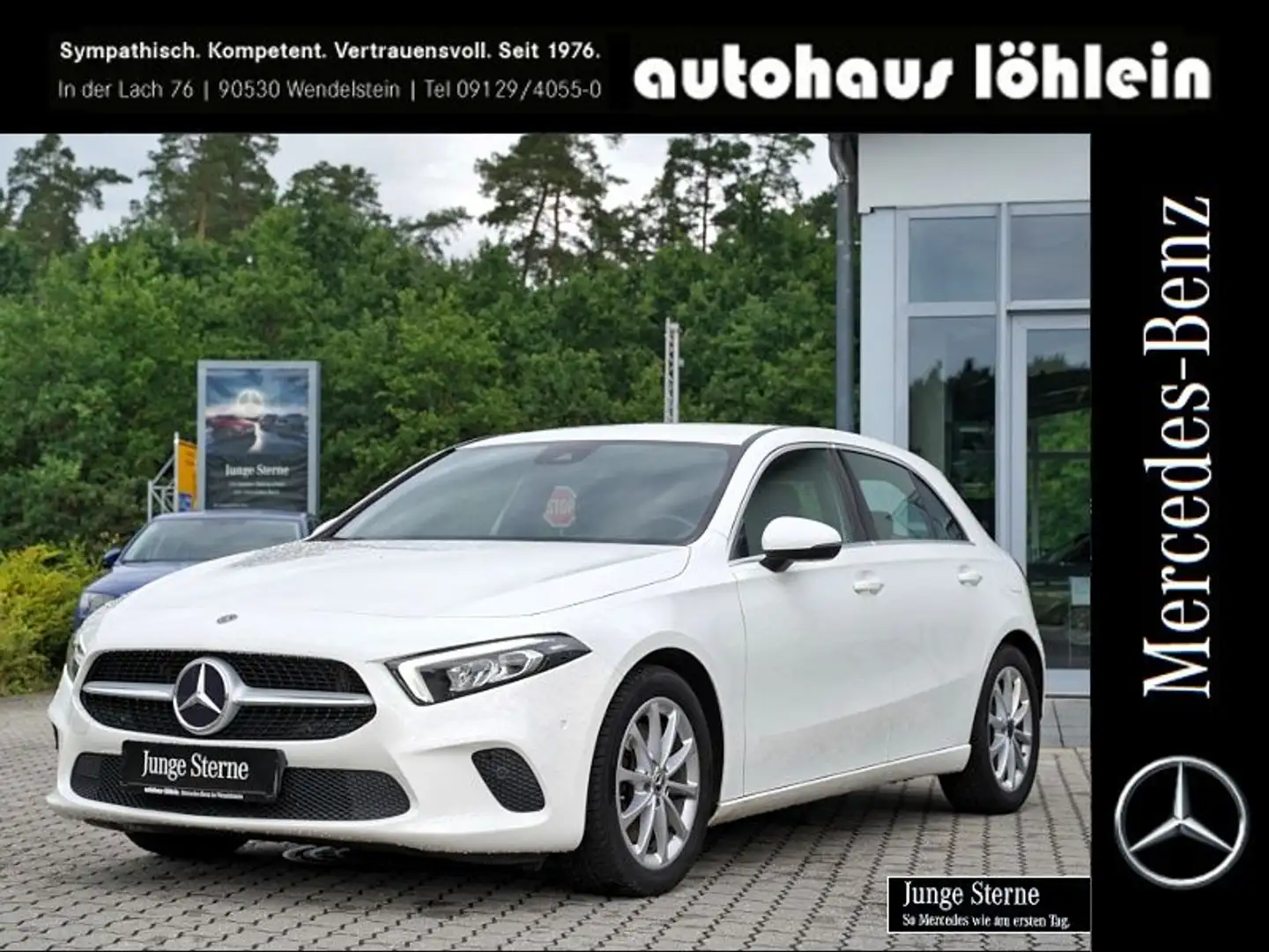 Mercedes-Benz A 250 4M PROGRESSIVE KAMERA+VZ-ASSI+SHZ+SPIEGEL+ Blanc - 1
