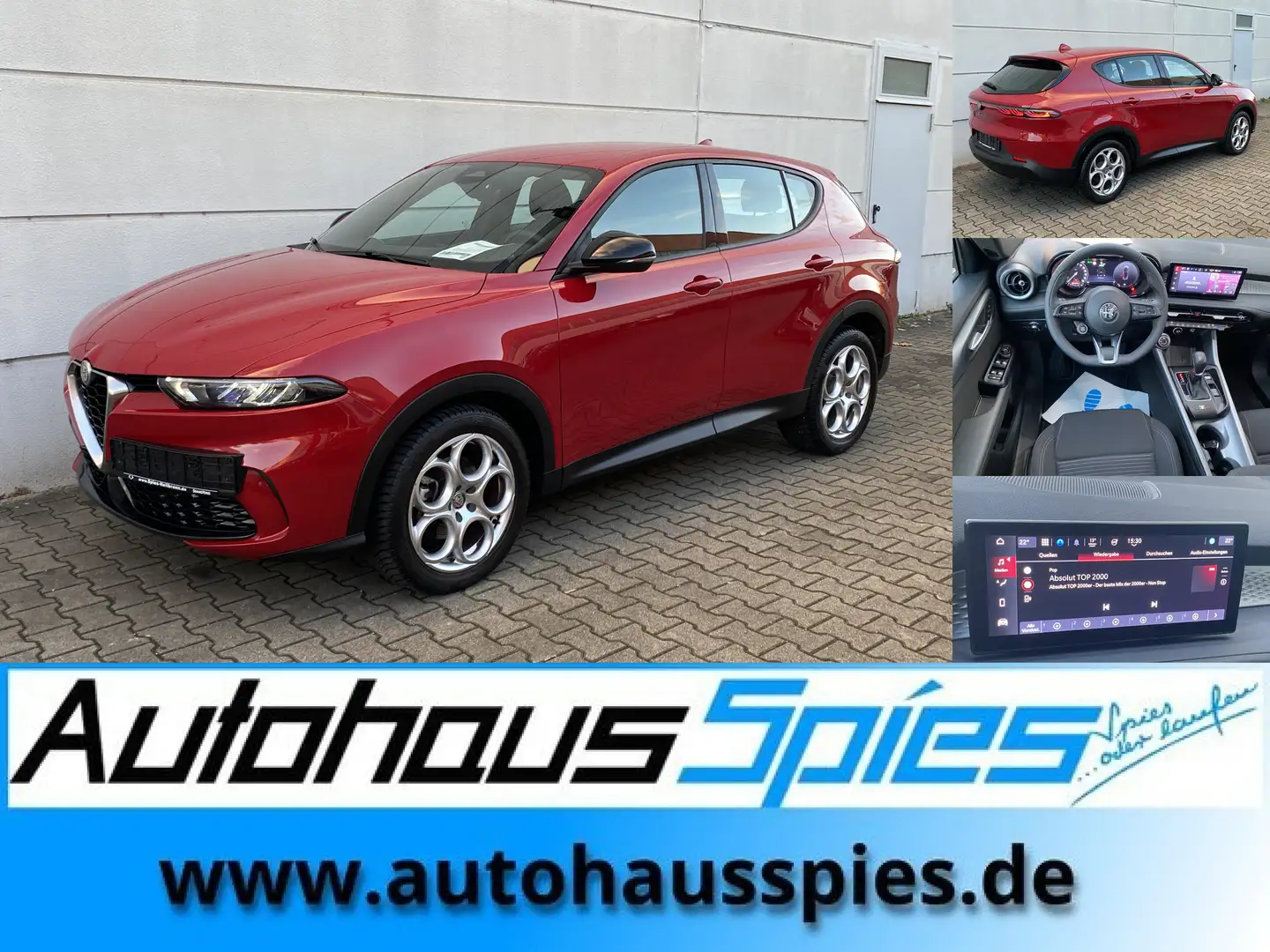 Alfa Romeo Tonale 1.5 Mild Hybrid Super LED Tmat Alu18 CarPlay AndAu Rot - 1