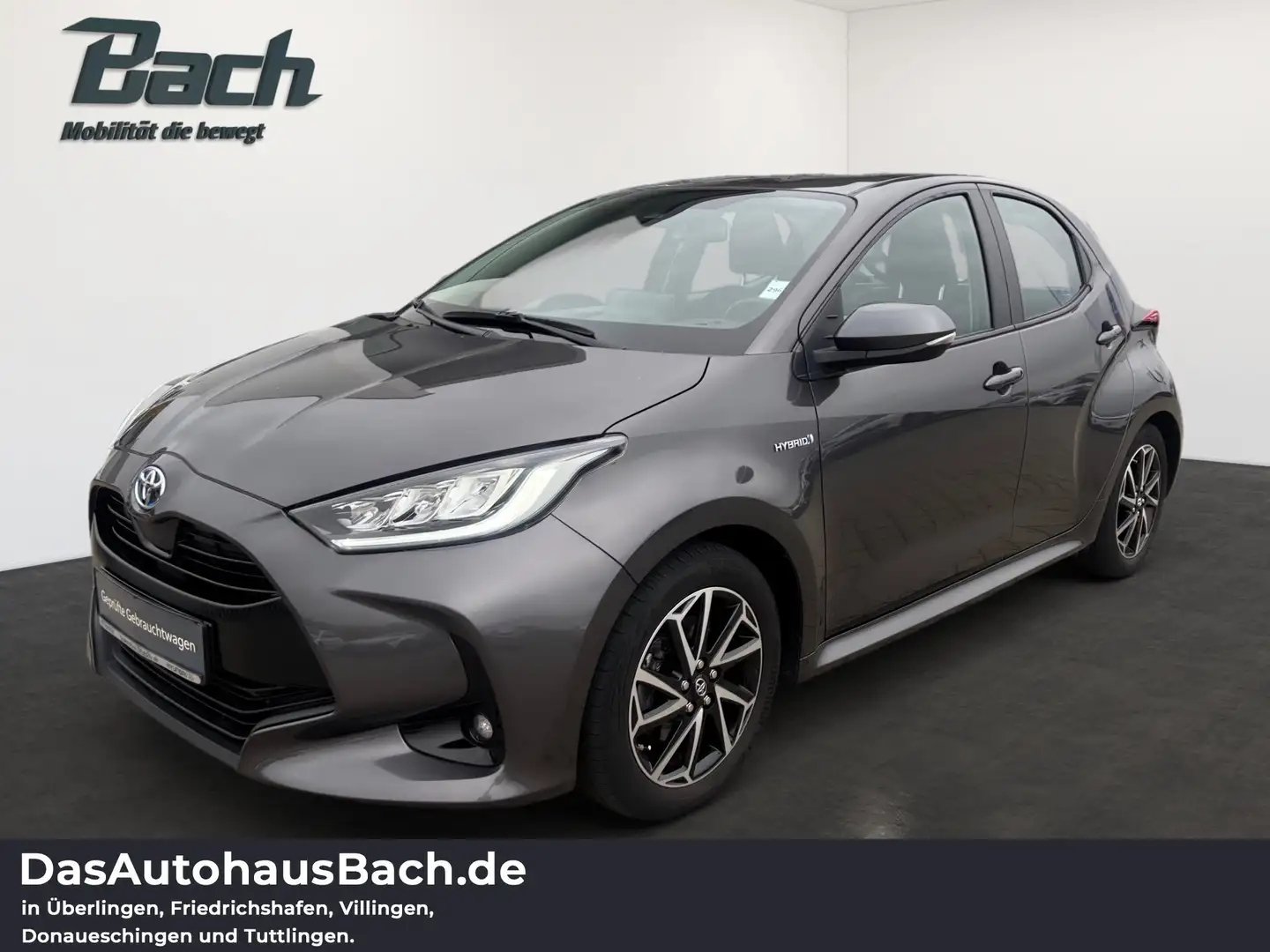 Toyota Yaris Hybrid 1.5l TEAM D m. Comfort Paket AUT Grigio - 1