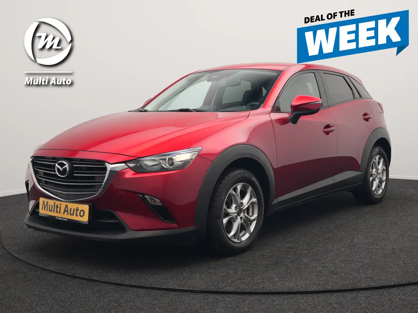 Mazda CX-3 2.0 SkyActiv-G 121 Comfort Dealer O.H | Trekhaak A Rouge - 1